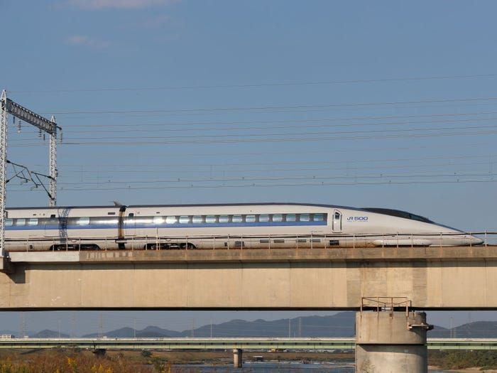 Shinkansen Series 500 giống máy bay chiến đấu